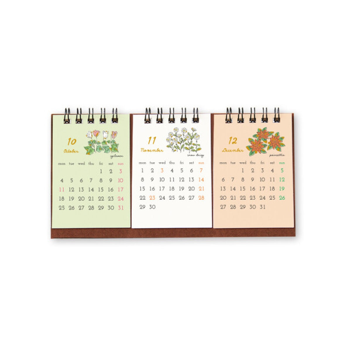 Kalender - 2027 - Desk Calendar - 3 Months