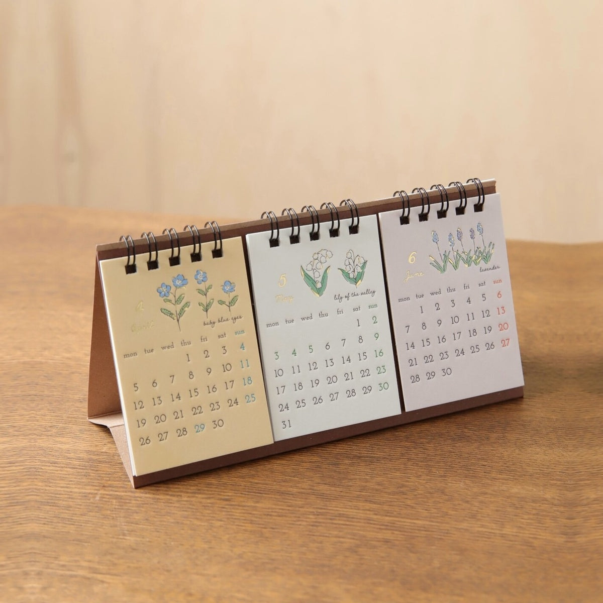 Kalender - 2027 - Desk Calendar - 3 Months