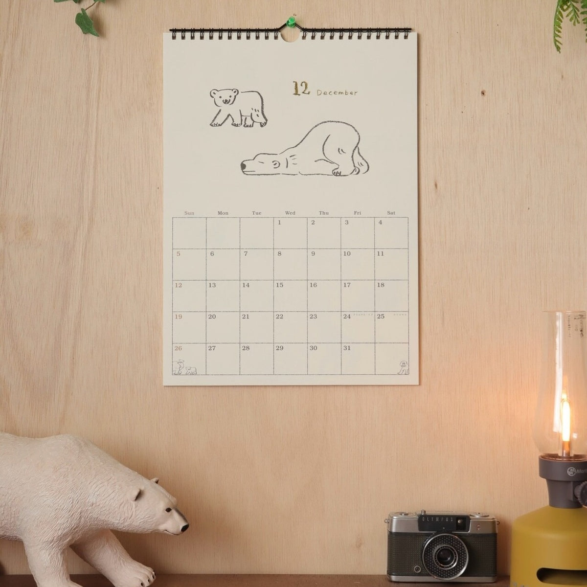 Kalender - 2027 - Wall Calendar - Animal Parade