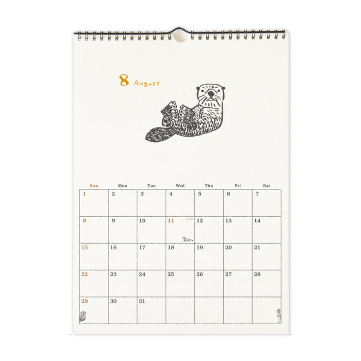 Kalender - 2027 - Wall Calendar - Animal Parade