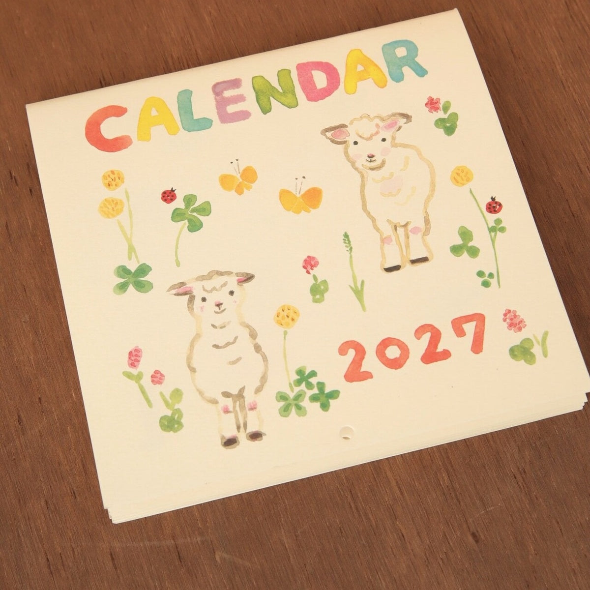 Kalender - 2027 - Wall Calendar - Watercolor