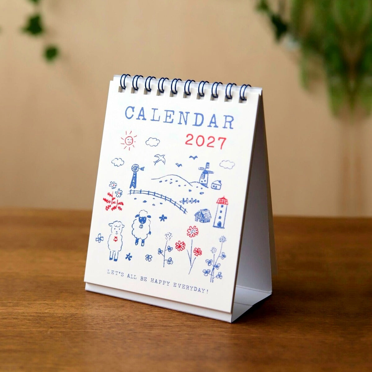 Kalender - 2027 - Desk Calendar - Memo