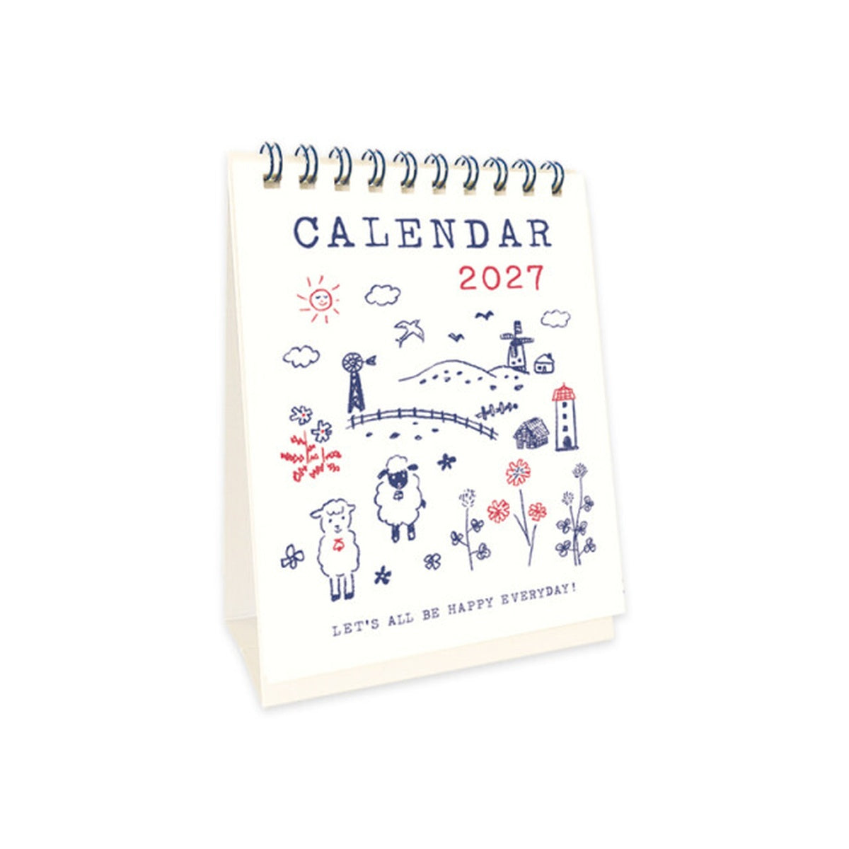 Kalender - 2027 - Desk Calendar - Memo