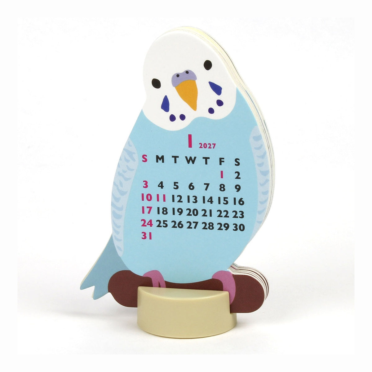 Kalender - 2027 - Mini Stand-Kalender