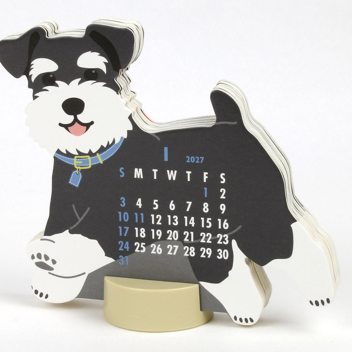 Kalender - 2027 - Mini Stand-Kalender
