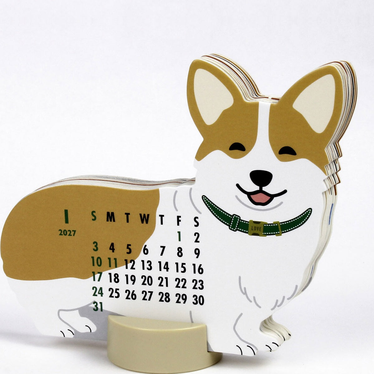 Kalender - 2027 - Mini Stand-Kalender