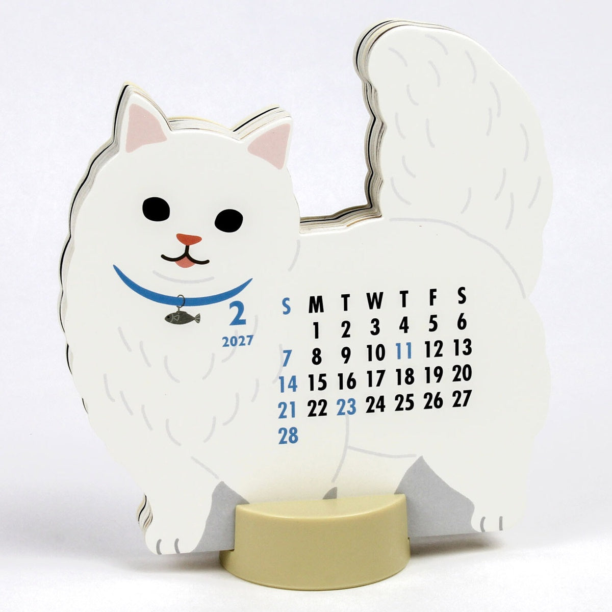 Kalender - 2027 - Mini Stand-Kalender
