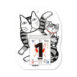 Kalender - 2027 - Abreißkalender - Fortune Calendar - Laughing and Manpuku Cat