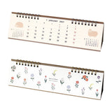 Kalender - 2027 - Tischkalender - Ring-Kalender (quer lang)