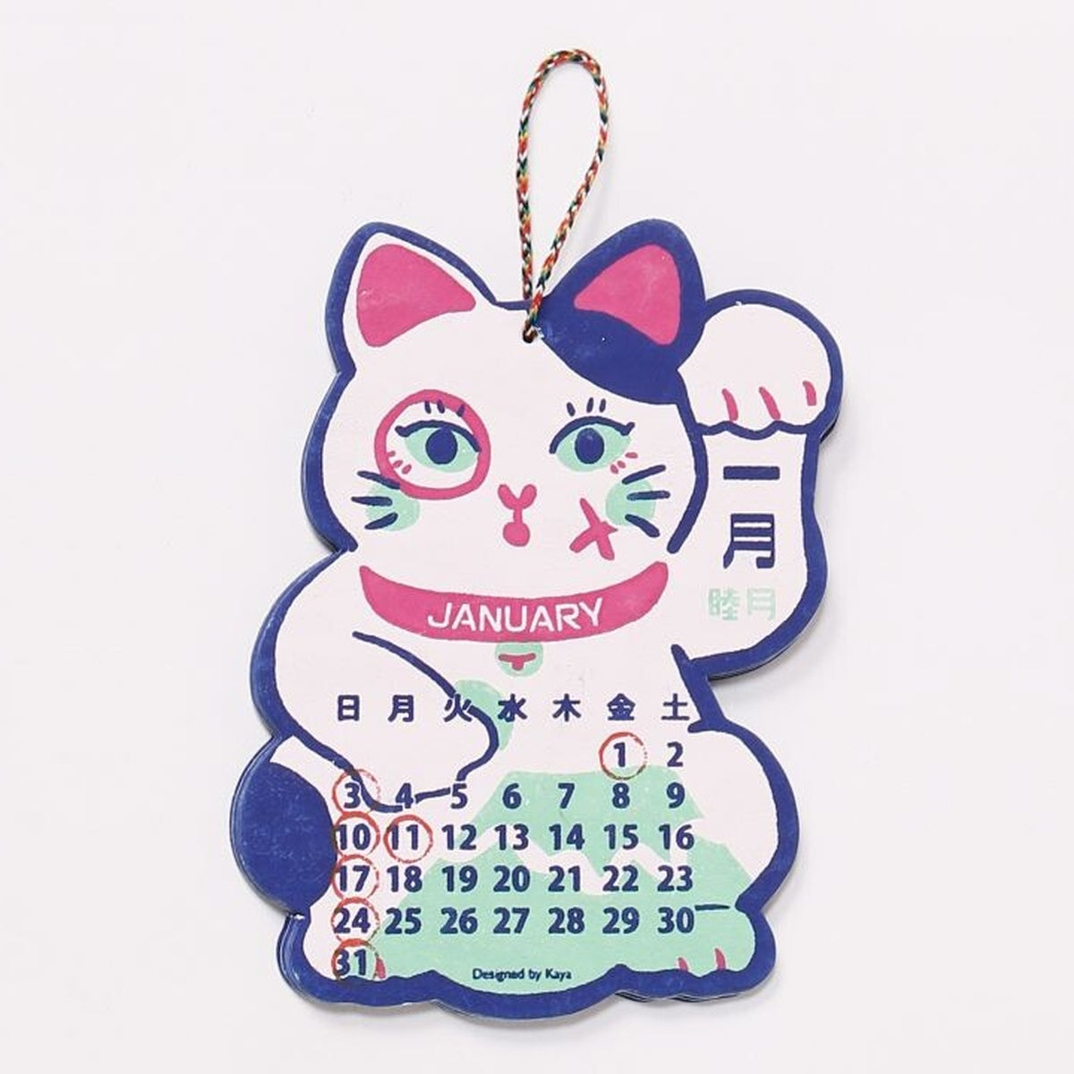 Kalender - 2027 - Wandkalender - Maneki Neko