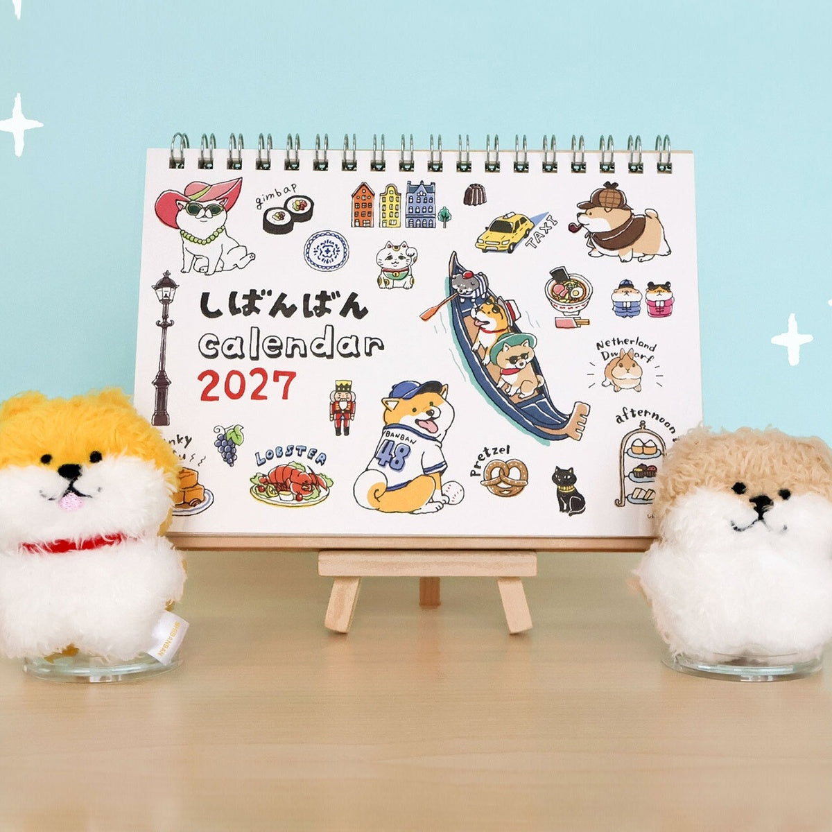 Kalender - 2027 - Desk Calendar