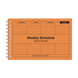 Kalender Tagebuch - Dayfree Weekly Schedule