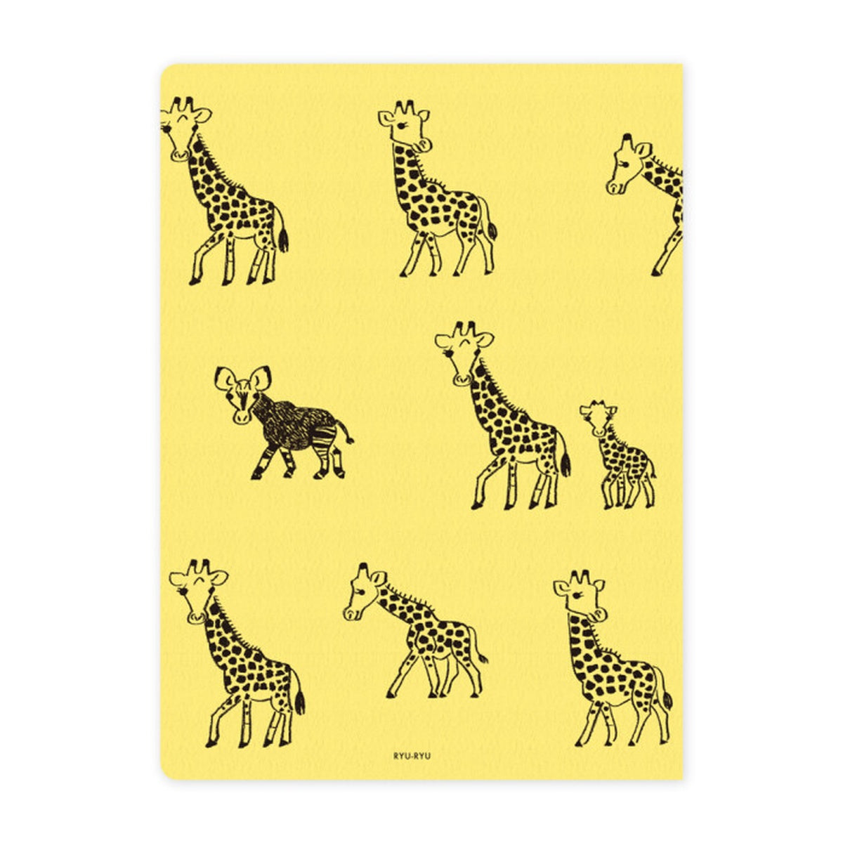 Kalender Tagebuch - RYU-RYU - Animal Parade - 2026-2027 - Month - A5