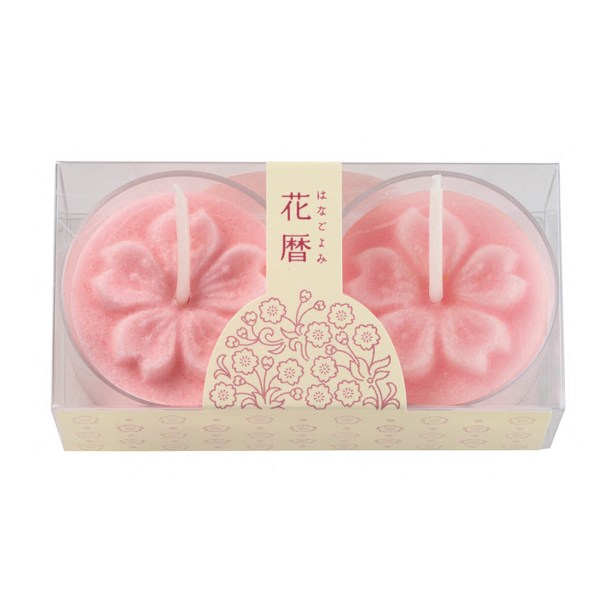 Kerzenset - Cup Candle Set - Flower Calendar (2er Set)