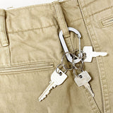 Karabiner - Square Carabiner - Aluminium - 3 Ringe
