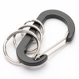 Karabiner - Square Carabiner - Aluminium - 3 Ringe
