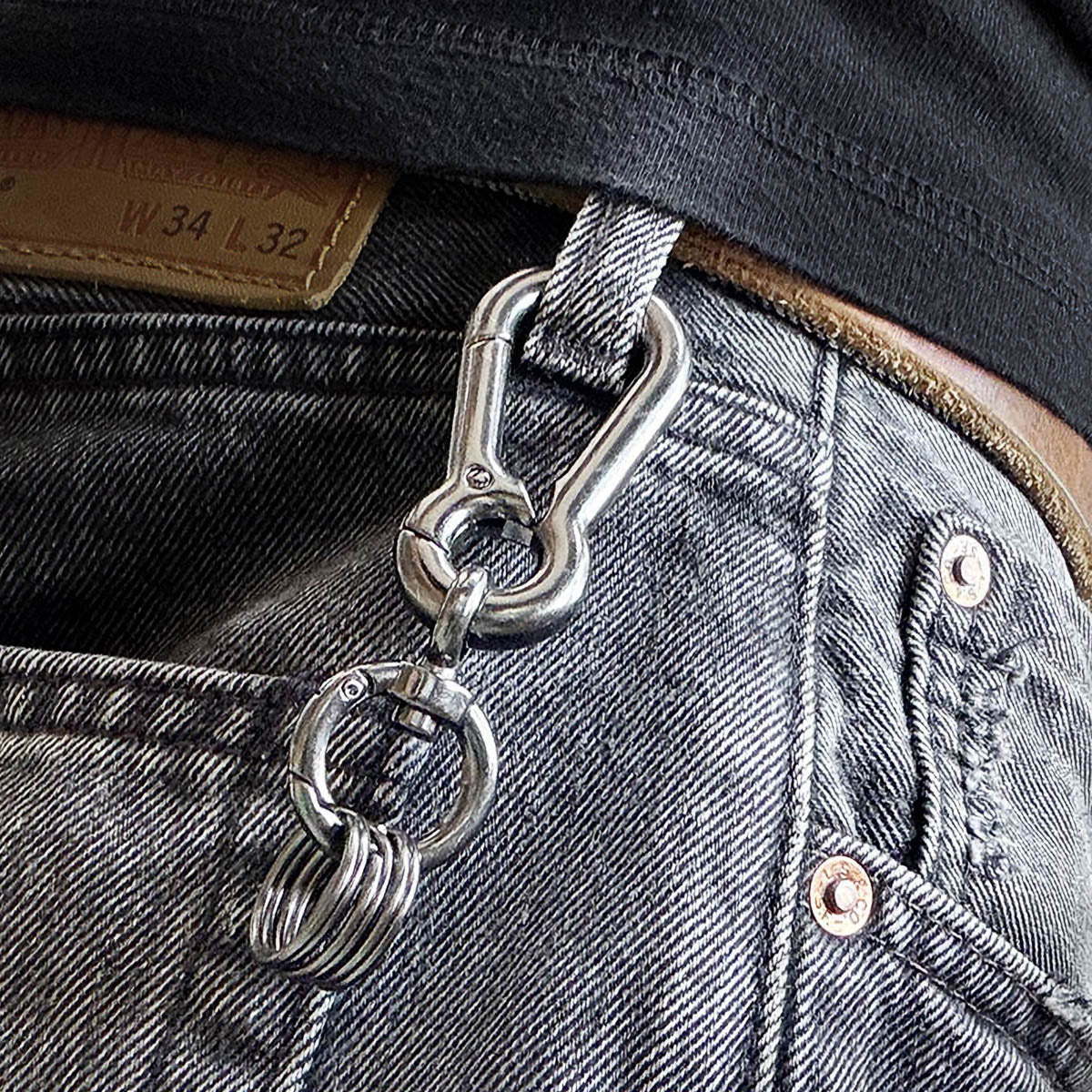 Karabiner - Antique Double Carabiner
