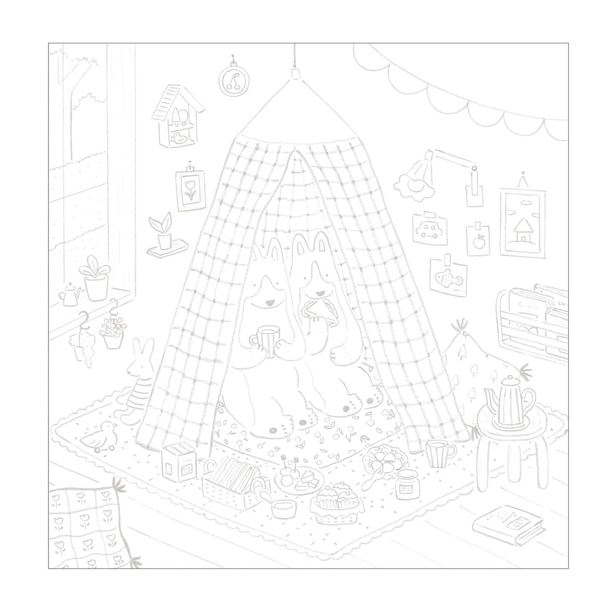 Ausmalbuch - Coloring Book - Aito