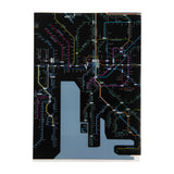 Dokumentenhülle - Tokyo Cartographic - Railway Map A4