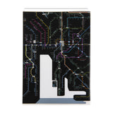 Dokumentenhülle - Tokyo Cartographic - Railway Map A4