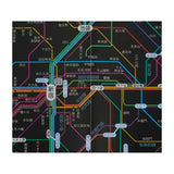 Dokumentenhülle - Tokyo Cartographic - Railway Map A4