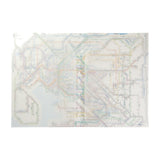 Dokumentenhülle - Tokyo Cartographic - Railway Map A4