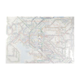 Dokumentenhülle - Tokyo Cartographic - Railway Map A4