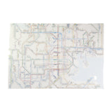 Dokumentenhülle - Tokyo Cartographic - Railway Map A4