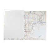 Dokumentenhülle - Tokyo Cartographic - Railway Map A4