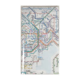 Dokumentenhülle - Tokyo Cartographic - Railway Map A4L - Ticket Holder