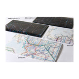 Dokumentenhülle - Tokyo Cartographic - Railway Map A4L - Ticket Holder