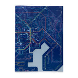 Dokumentenhülle - Tokyo Cartographic - Railway Map A4