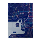 Dokumentenhülle - Tokyo Cartographic - Railway Map A4