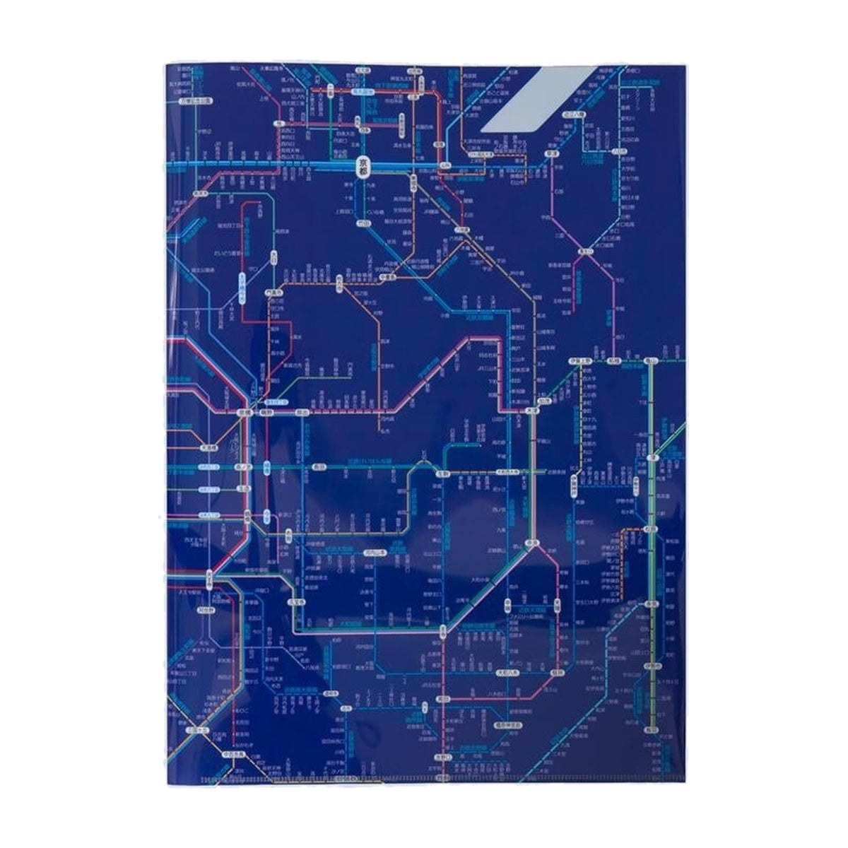 Dokumentenhülle - Tokyo Cartographic - Railway Map A4