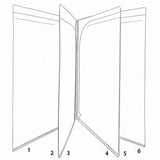 Dokumentenhülle - Miroco Machiko - 6-Pocket Clear File - A5