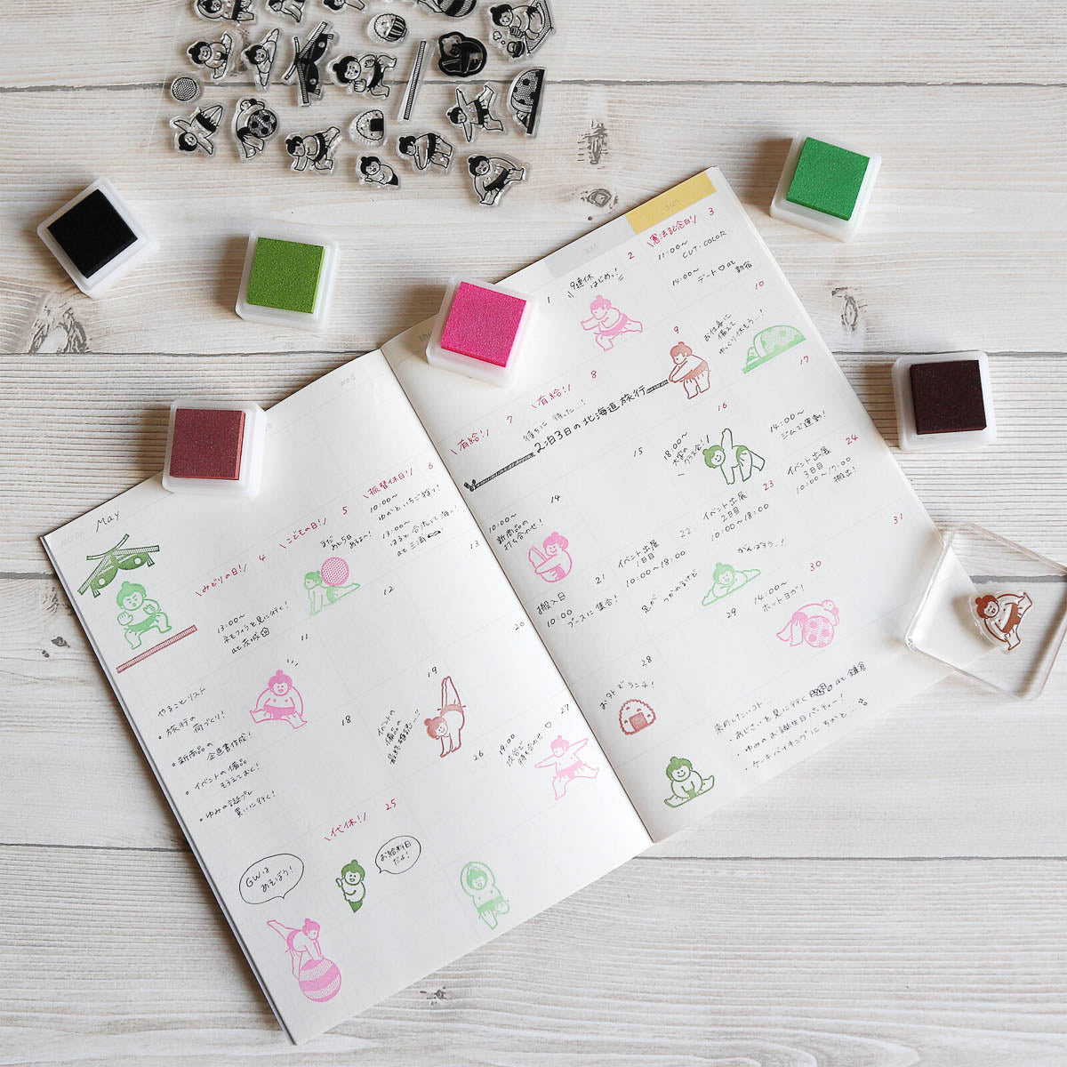 Acryl Stempel - WORLD CRAFT - Serie 1