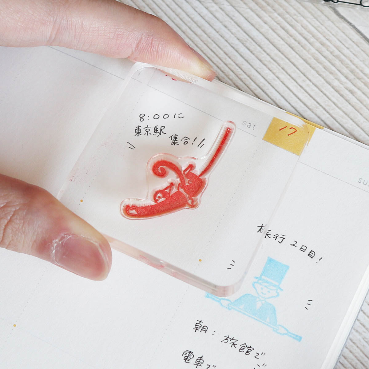Acryl Stempel - WORLD CRAFT - Serie 1