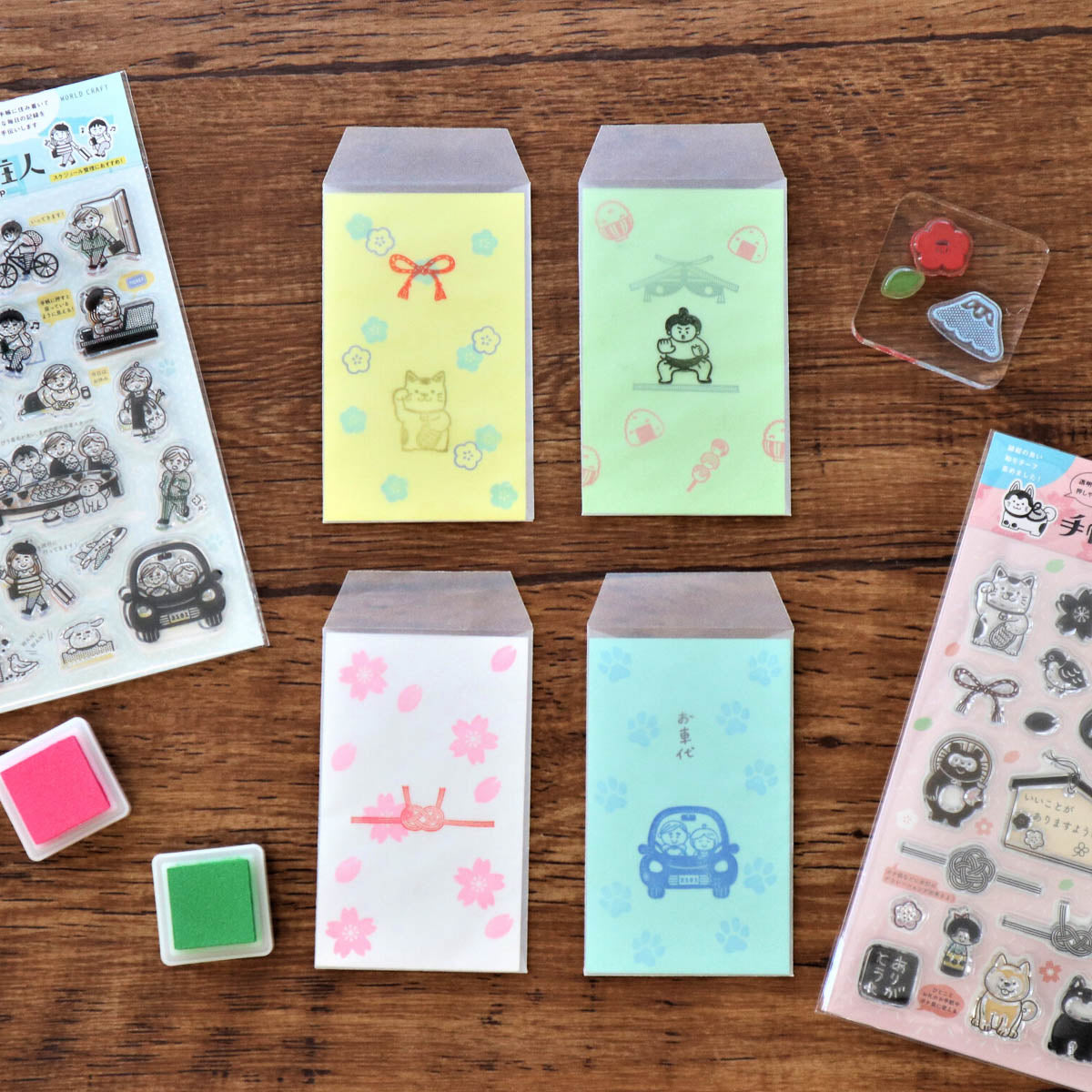 Acryl Stempel - WORLD CRAFT - Serie 1