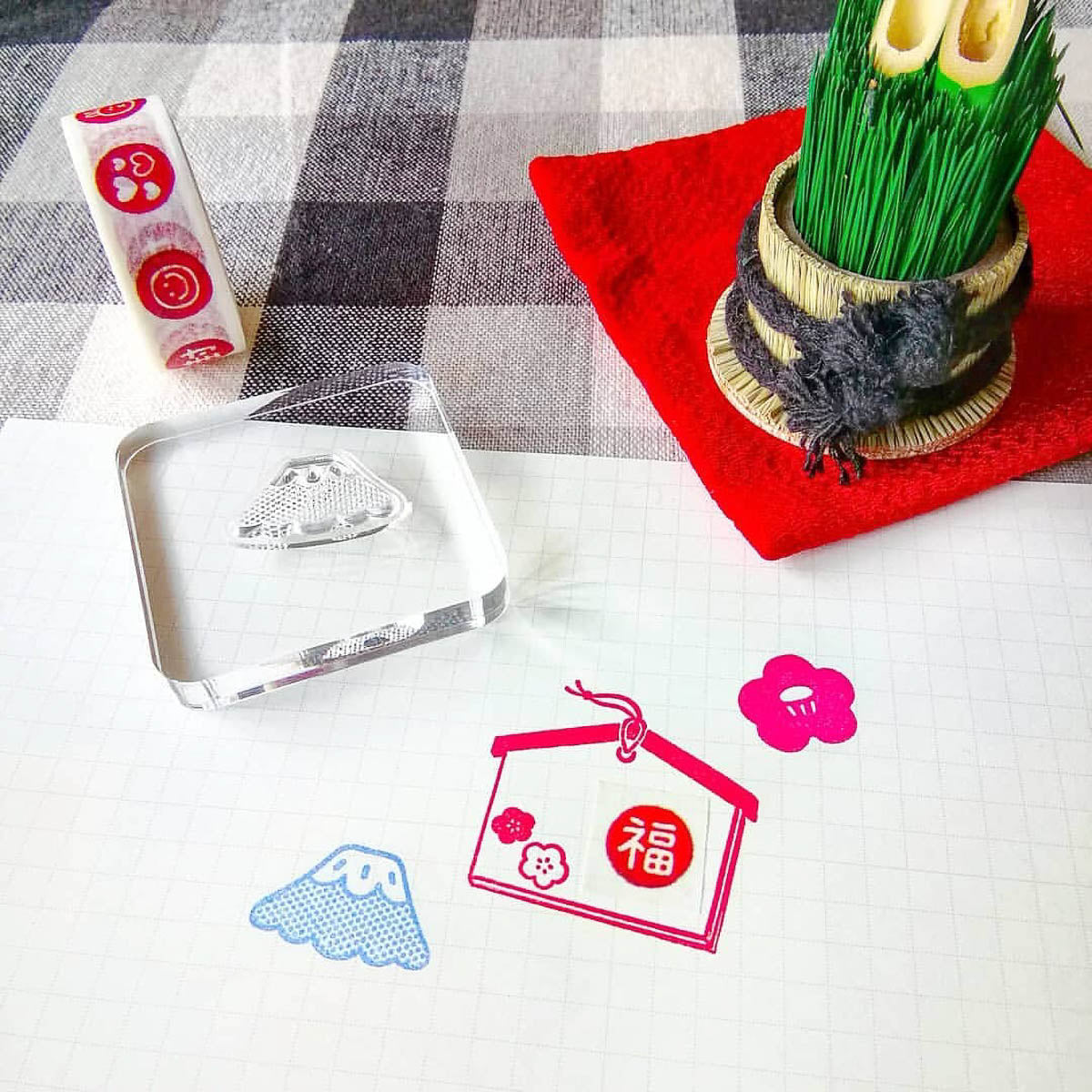 Acryl Stempel - WORLD CRAFT - Serie 1
