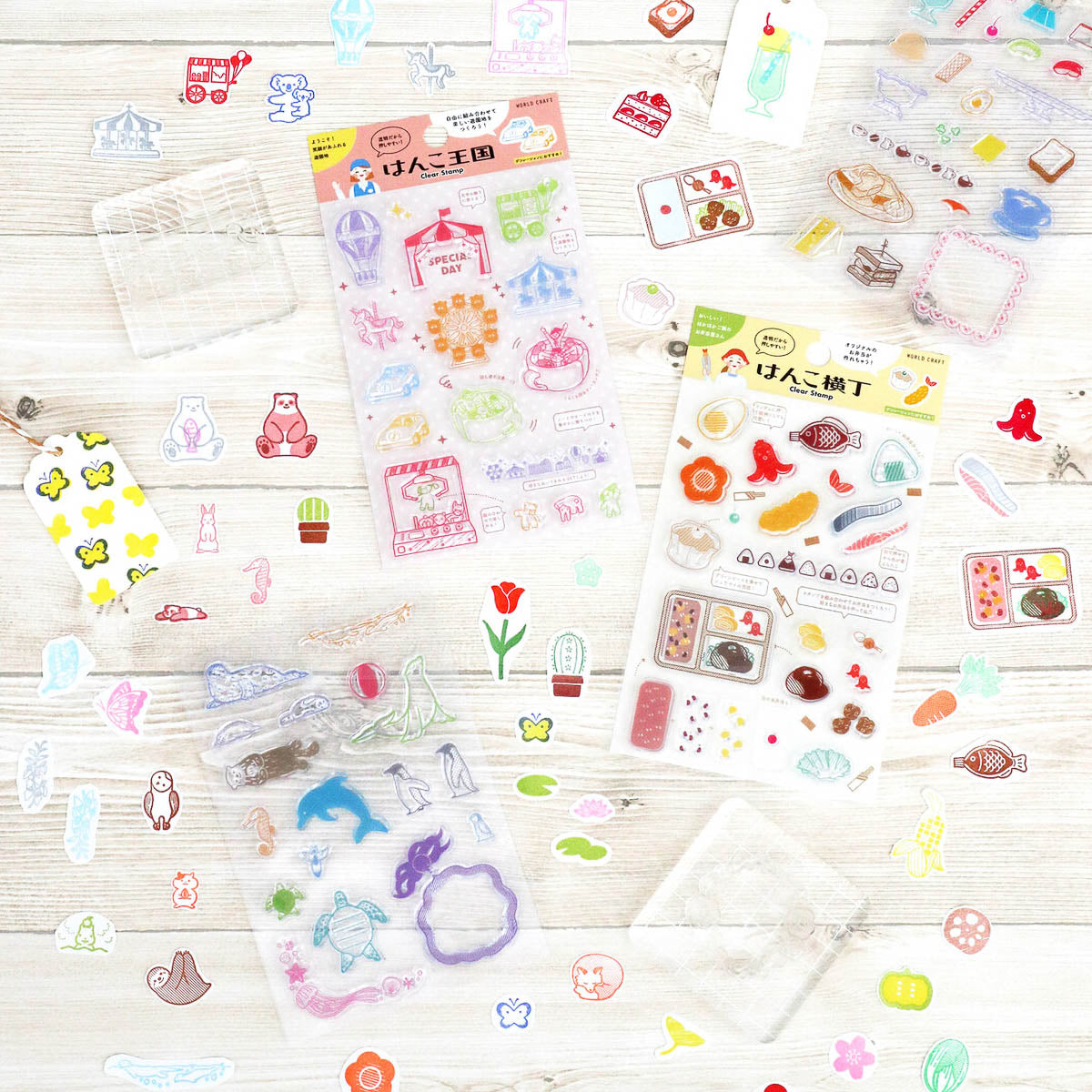 Acryl Stempel - WORLD CRAFT - Serie 2