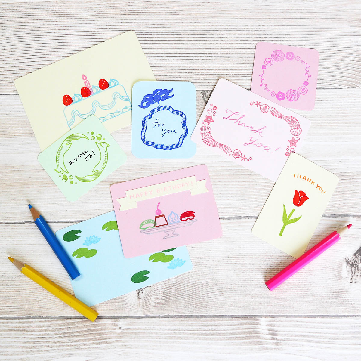 Acryl Stempel - WORLD CRAFT - Serie 2