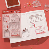 Acryl Stempel - BGM - Tagebuch - Vol. 1