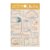 Acryl Stempel - BGM - Tagebuch - Vol. 1