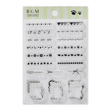 Acryl Stempel - BGM - Serie 1