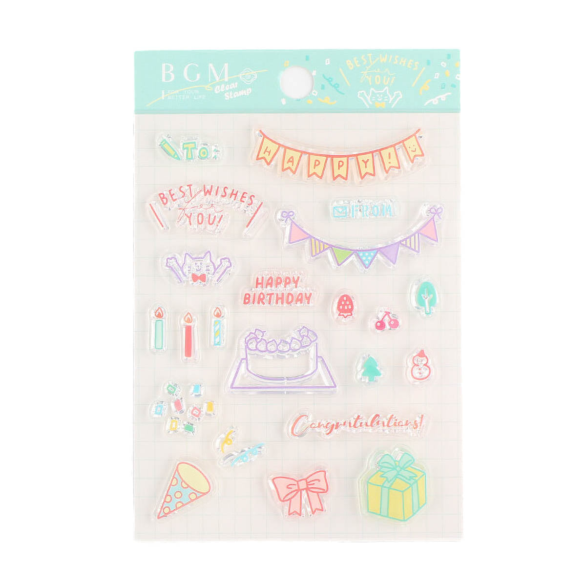 Acryl Stempel - BGM - Serie 2
