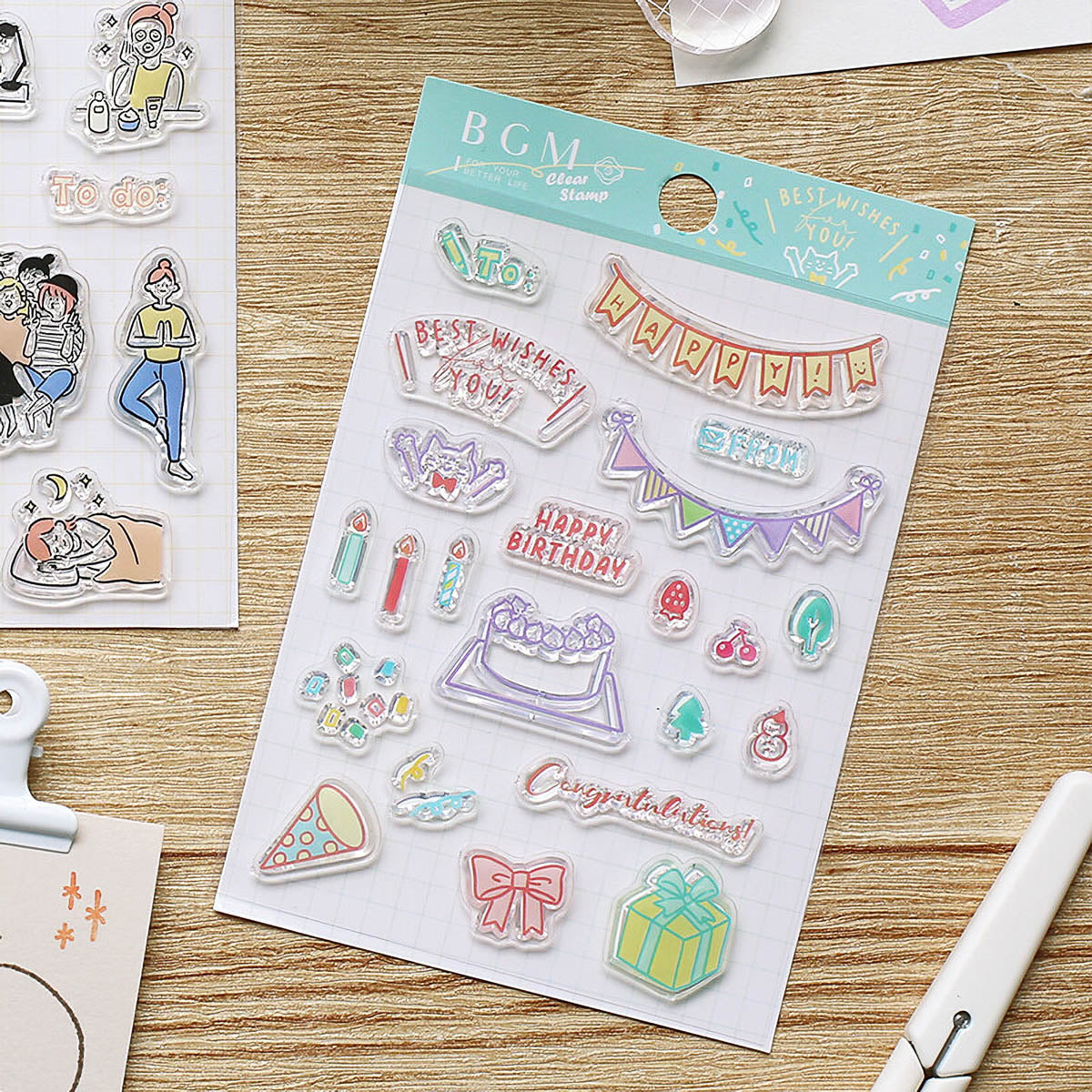 Acryl Stempel - BGM - Serie 2