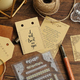 Acryl Stempel - BGM - Decorative Lines