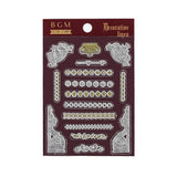 Acryl Stempel - BGM - Decorative Lines