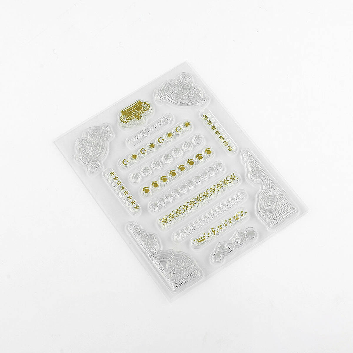 Acryl Stempel - BGM - Decorative Lines