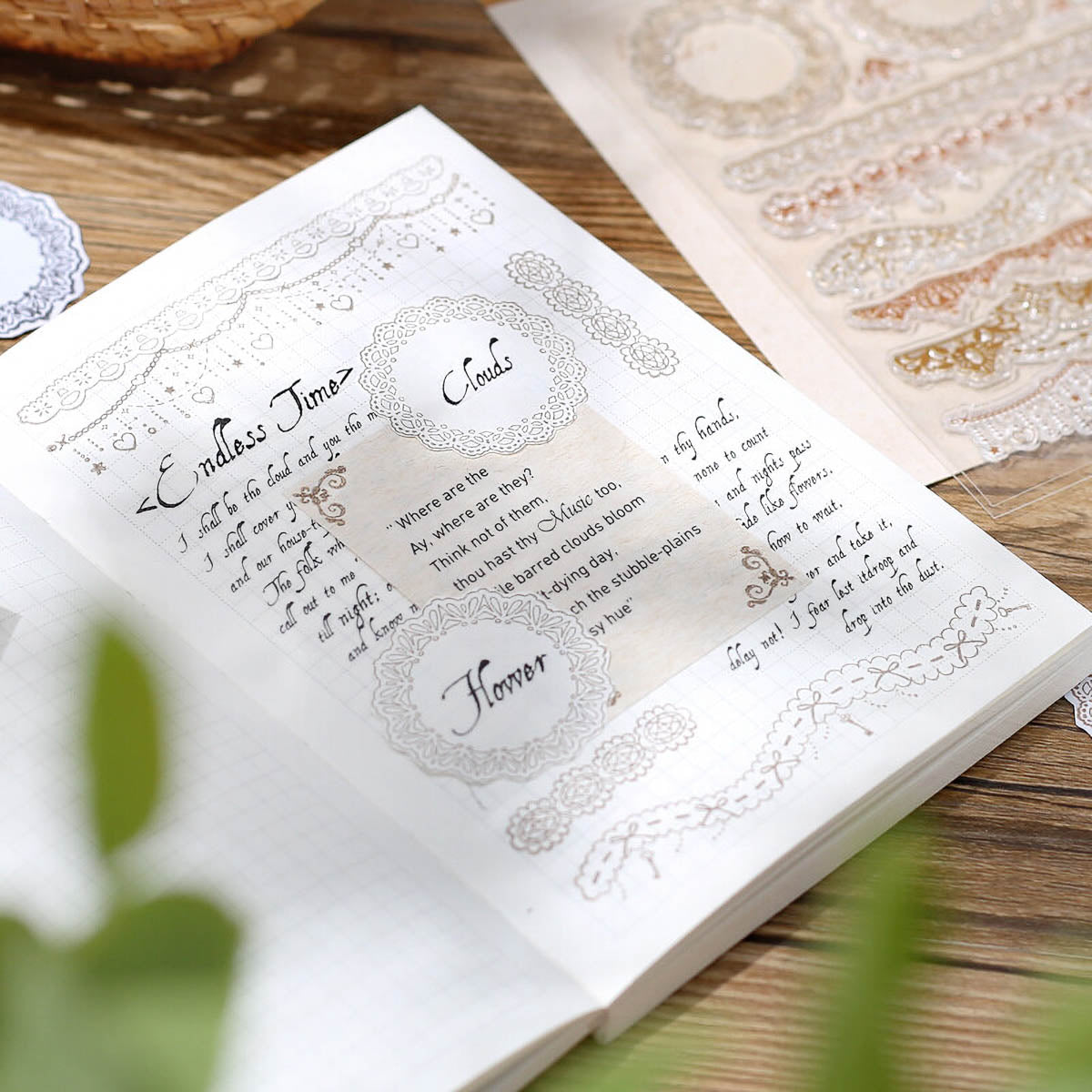 Acryl Stempel - BGM - Decorative Lines